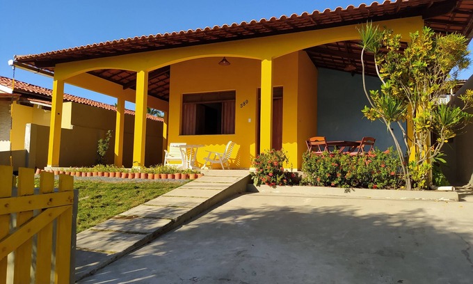 Sao Francisco House | Cozy House with Balcony and BBQ Near the Ocean, Rated 9.6