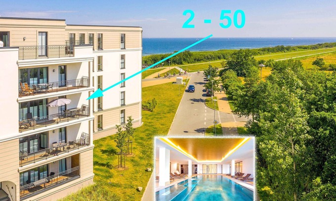 Boergerende-Rethwisch Apartment | Relaxing Oceanfront Suite with Pool & Sauna, Steps to Beach