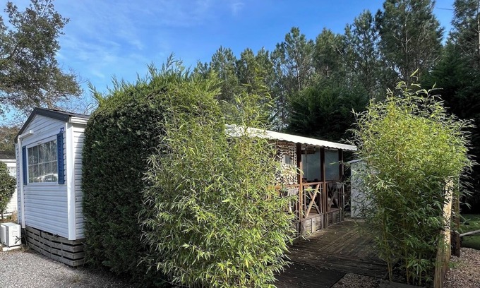 Capbreton House | Comfortable mobile home in Capbreton, near beach & forest, weekly rental