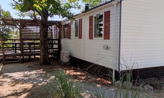 Massillargues-Attuech House | Comfortable Mobile Home - 6 people - Terrace in Anduze
