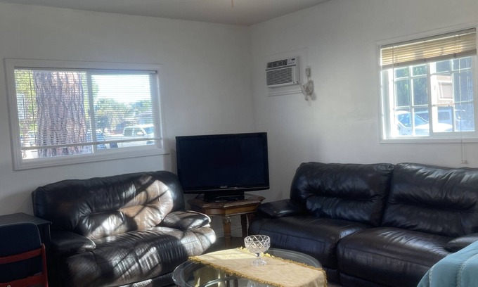 Anaheim Colony Historic District Apartment | Spacious Studio Retreat with Full Kitchen, Pet Friendly