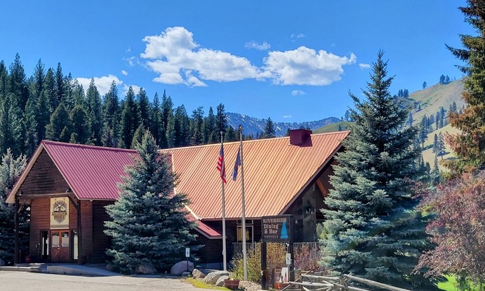 Lowman Cabin | Serene Riverside Retreat with Pool and Spa in Lowman Idaho