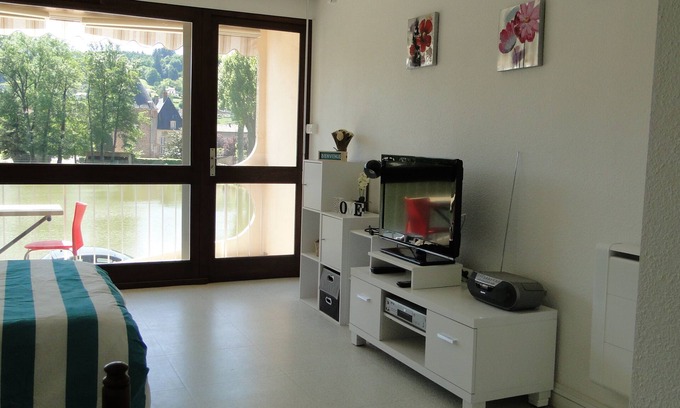 Chauffailles Apartment | Idyllic Studio with Pond Views & Pool Access