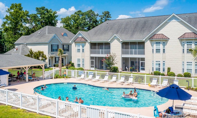 Little River House | Prime Townhome with Loft, Shared Pool & Beach Access