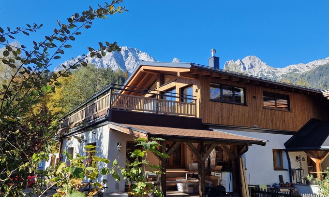 Leogang House | Cozy Vacation Home Steps from Ski Slopes with Garden Oasis