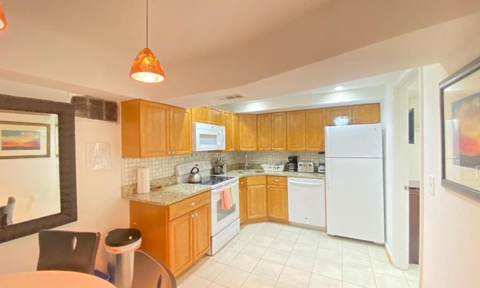 Crestwood Apartment | Cozy 2-Bedroom Basement Home with Child-Friendly Amenities