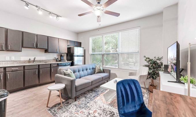 Pleasant Valley Apartment | Modern 2BR King Bed Suite with Fast WiFi Near Downtown