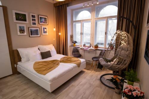 Brno-stred Apartment | Cozy VIP Studio with Netflix in City Center, Rated 9.4