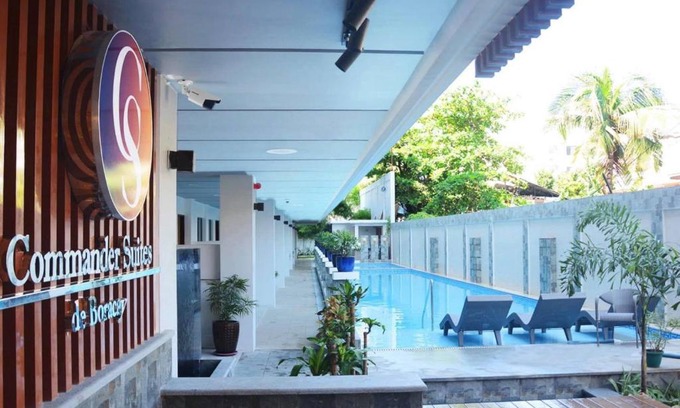 Boracay Island Hotel | Relax at Commander Suites de Boracay with Pool & Dining