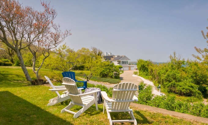 Sagamore Beach House | Captivating Cape Cod Bay Views from All Three Levels
