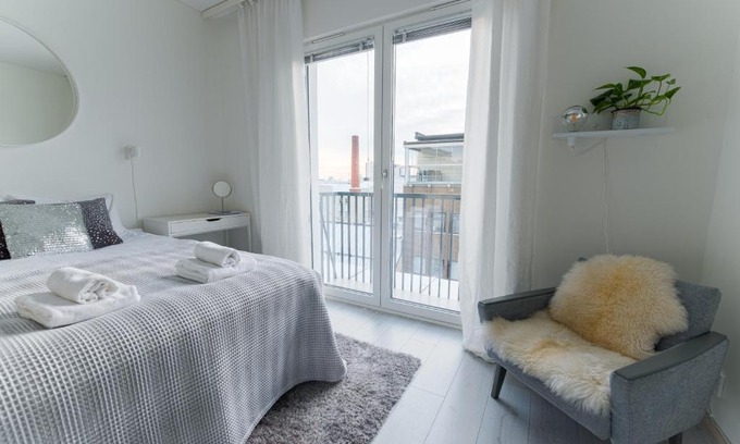 Oulu Apartment | Top Floor Studio in Prime Location - Pet Friendly Stay