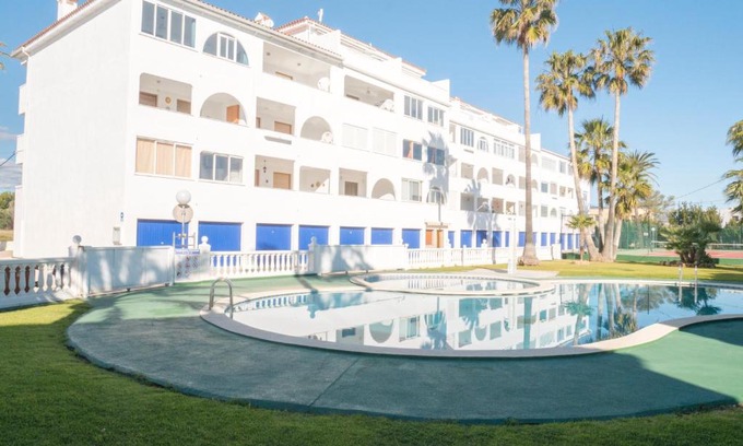 Alcossebre Apartment | Pet-Friendly Complejo Cap i Corp with Oceanfront Views