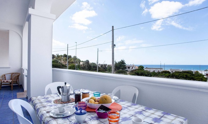 Torre Vado Apartment | Pet-Friendly Retreat Near the Beach in Salve, Italy
