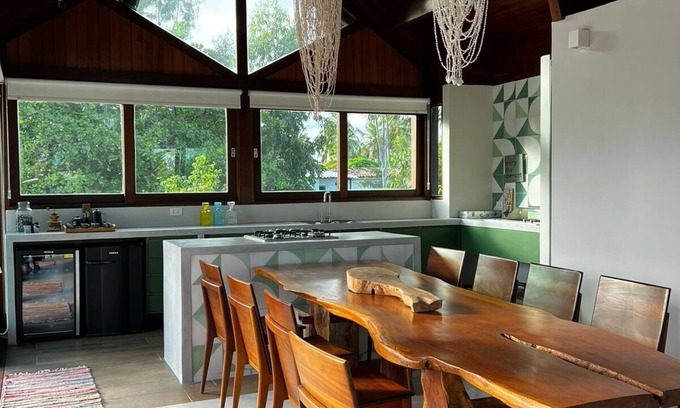 Pontal de Serrambi House | Beautiful Beach House Embracing Nature, Steps from Sand