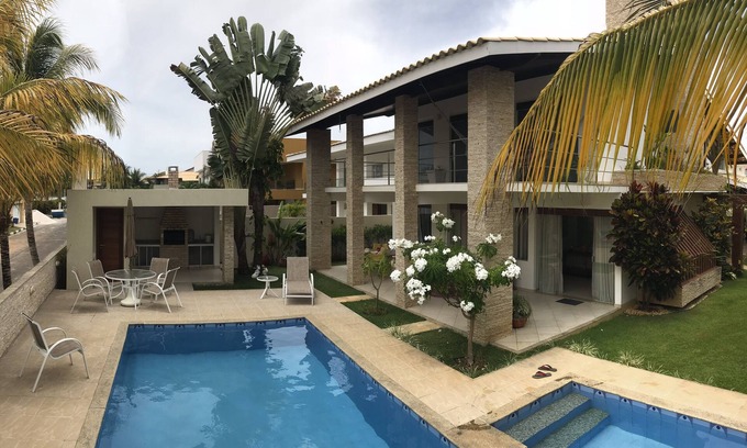 Jenipabu House | Spacious 4-Bedroom House with Pool and Scenic Views