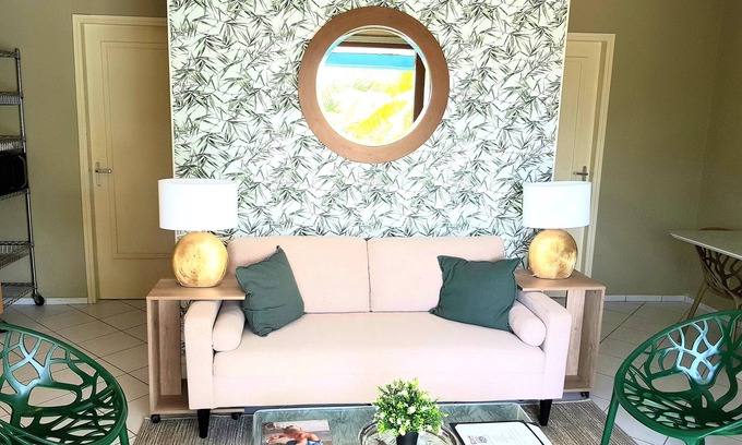 Jan Thiel Apartment | Inviting Two-Bedroom Suite Apartment @ Route 66 Jan Thiel