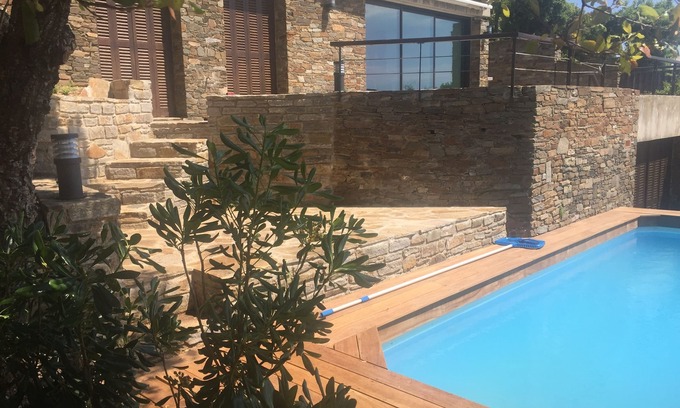 Cap Benat House | Renovated Villa with Pool & Ocean View of Golden Islands