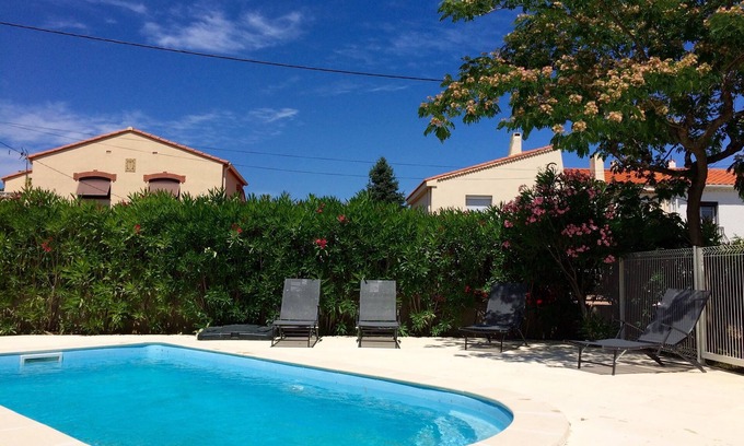 Argeles-sur-Mer House | Renovated Retreat with Pool & Ocean Views in Argelès