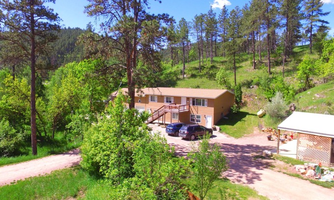 Rapid City House | Explore Nature with Free Bikes & Trails Near Downtown