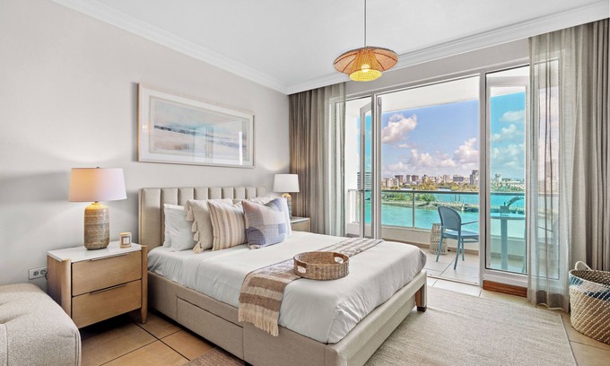 Puerta de Tierra Apartment | Condado | Oceanfront Terrace | Steps From The Beach