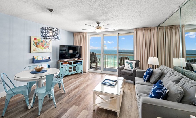 Destin Condo | Beachfront Oasis: 150+ Five-Star Reviews & Great Amenities