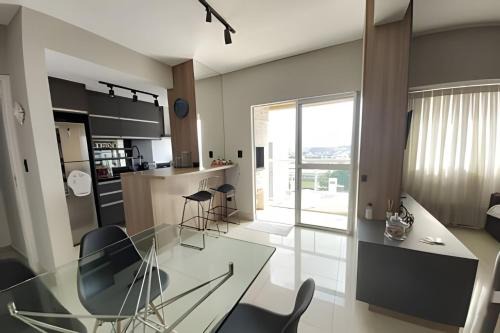 Centro Apartment | Condomínio com vista da Serra do Mar