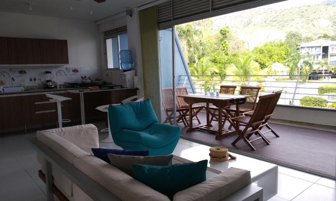 Sopetran Villa | Oceanfront Relaxation at Condominio Terrazas del Sol