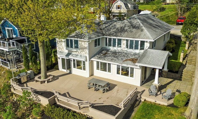 Conesus House | Premier Conesus Lakefront Retreat with Dock & Modern Amenities
