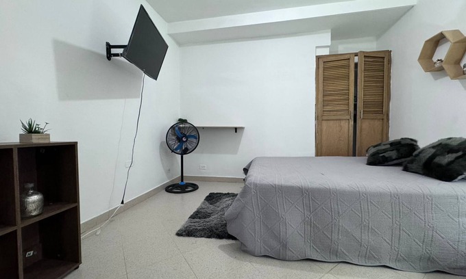 Robledo Apartment | Cozy Apartment Close to Stadium & Metro with Spa Amenities