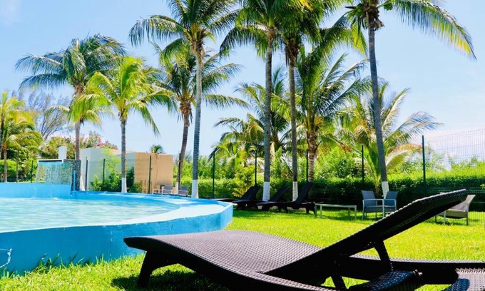 Zona Hotelera Apartment | Cozy 1-Bedroom Apartment with Pool in HotelZone Gre321