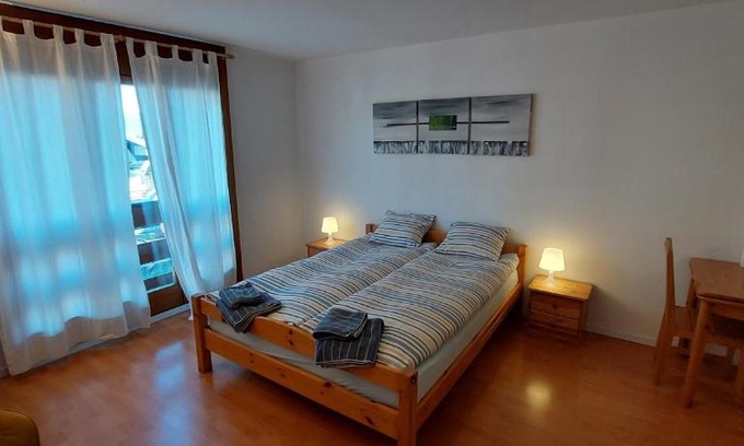 Vionnaz Apartment | Cozy Independent Studio at the Doors of the Sun