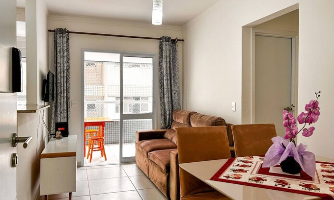 Boqueirao Apartment | Convenient Apartment with WiFi, 220m from Praia da Guilhermina