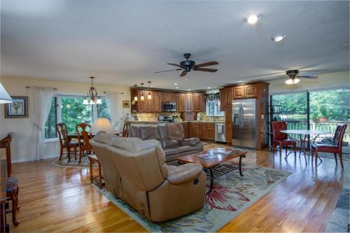 Brevard House | Scenic Connestee Lakefront Retreat with Pool Access