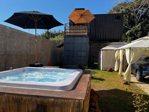 Torrinha House | Relaxing Container-Spa with Hot Tub Near Brotas, 10/10 Rated