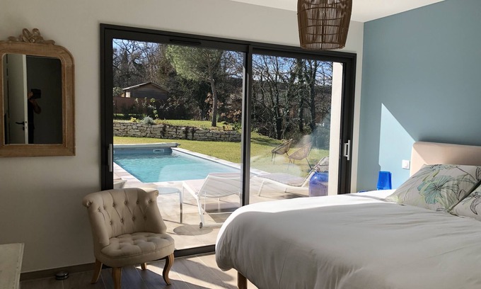 Montboucher-sur-Jabron Villa | Modern Villa with Pool on Valdaine Golf Course, Drôme