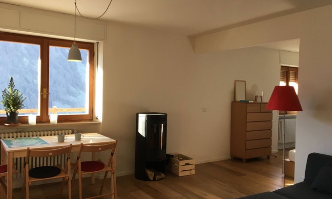 Paquier Apartment | Modern Apartment with Mountain Views and Cozy Terrace