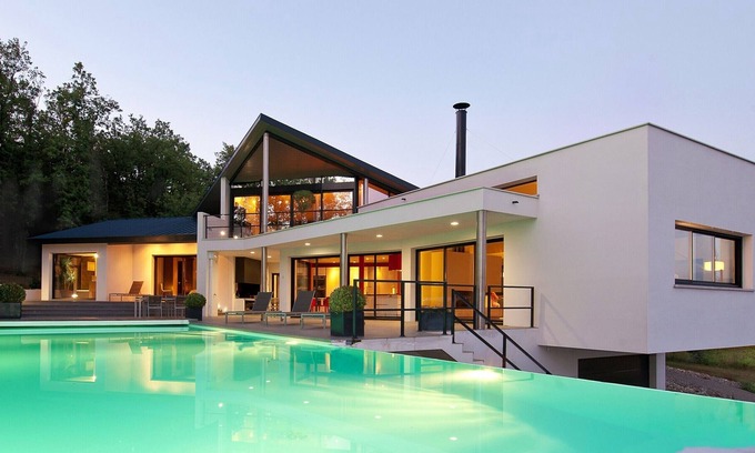 Pibrac Villa | Contemporary architect's house in the outskirts of Toulouse