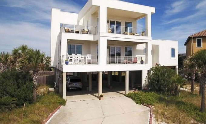 Pensacola Beach House | Modern Beach House with Ocean Views and Pet-Friendly Perks