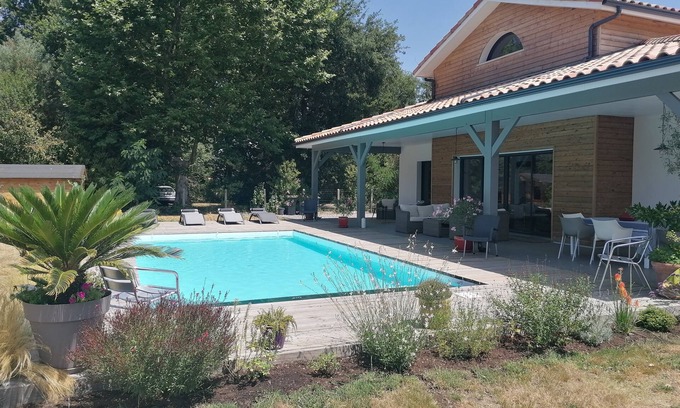 Le Teich House | Serene Oceanfront Haven with Private Pool and Guest-Rated 9.8