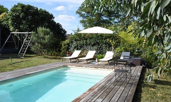 Cambes House | Contemporary house with pool 20 km from Bordeaux. Exceptional setting!