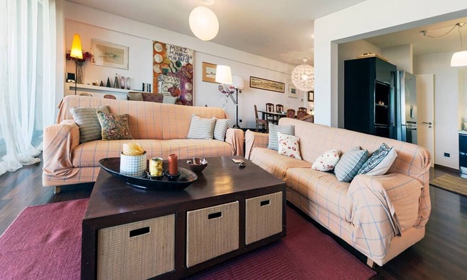 Patras Apartment | Contemporary seaside flat.