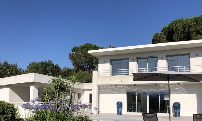 Cogolin Villa | Modern Villa with Ocean View, 12 Kms from Saint-Tropez