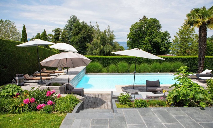 Nernier Villa | Modern Villa with Private Pool & Pontoon for Ultimate Relaxation