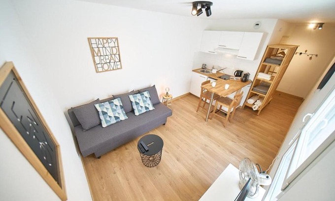 Villette - Maisons Neuves Apartment | Cozy Studio at Le Petit Costa with Parking & Family-Friendly Amenities