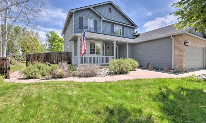 Frederick House | Inviting Longmont Retreat with Hot Tub & Sauna Access