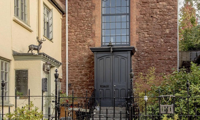 Stogumber House | Charming Converted Chapel in Stogumber with Family Amenities