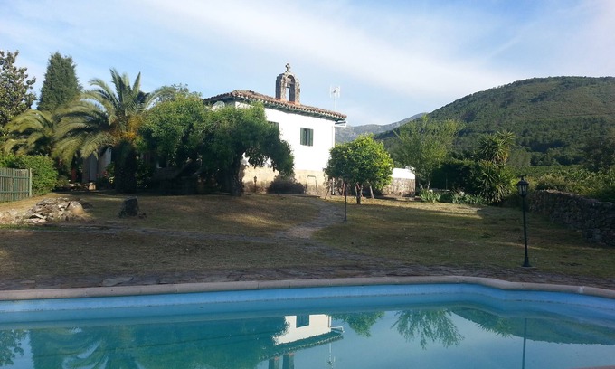 Guisando Villa | Converted Schoolhouse Retreat with Private Pool in Sierra De Gredos