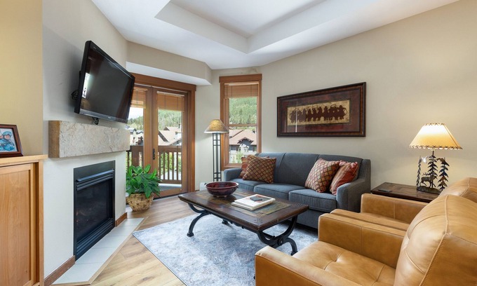 Copper Mountain Condo | Renovated Copper One: Steps to Lifts in Center Village