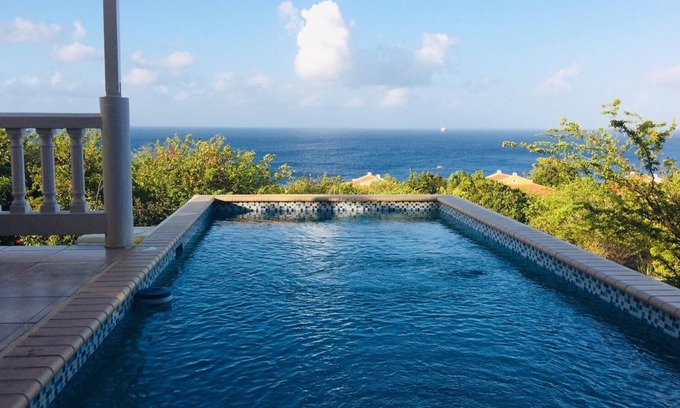 St. Marie Villa | Coral Estate Sea View Property with Pool