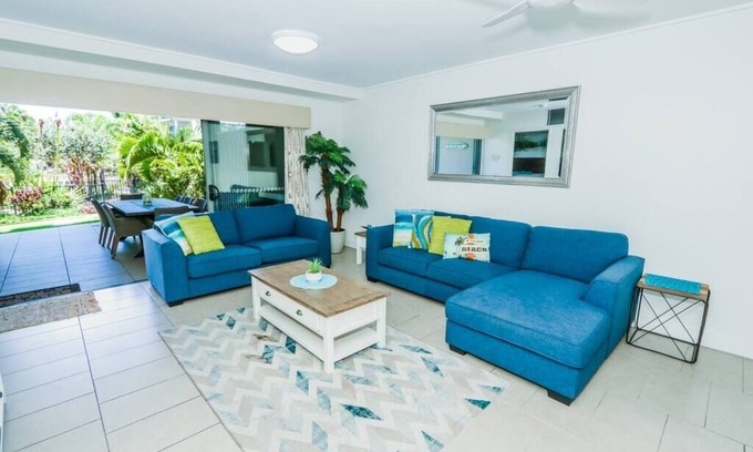 Agnes Water Apartment | Idyllic Coral Sands - Poolside Unit with Ocean Views